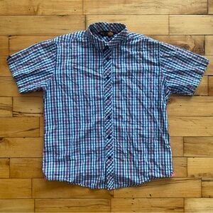 💙 EUC Ben Sherman Plaid Button Down Shirt - Size Large